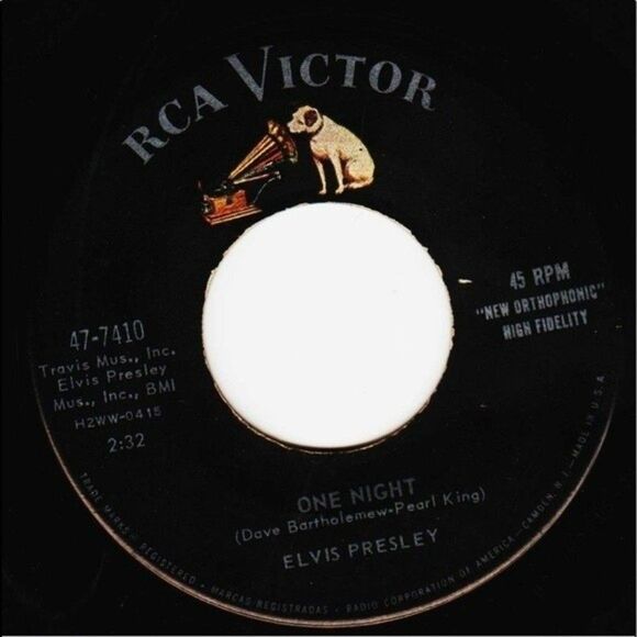 Other - ELVIS PRESLEY 45 RPM I Got Stung / One Night vinyl record